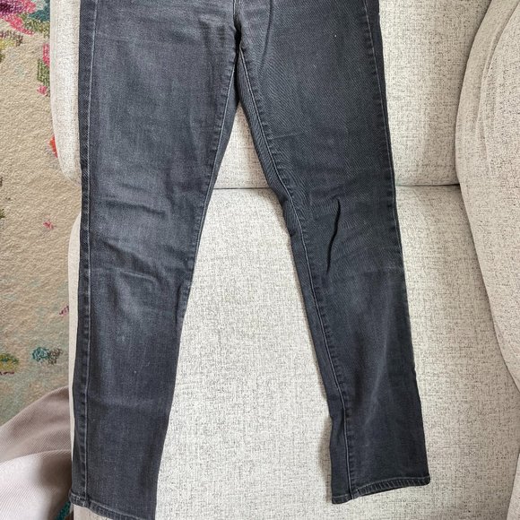 J Crew Black "Toothpick" Ankle Length Jeans - Picture 2 of 4